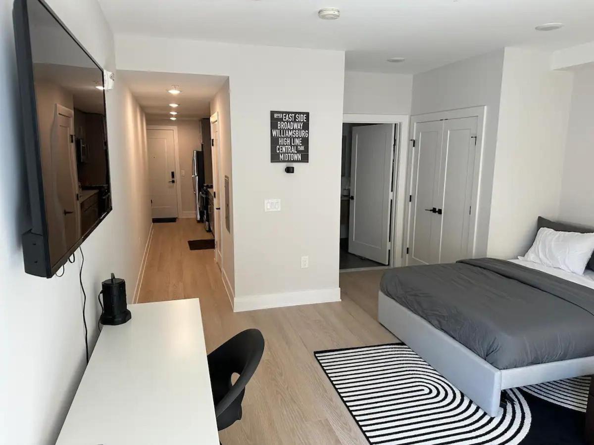 Luxury Stay For Nyc Visit Jersey City 7 Min Walk Nyc Train Station מראה חיצוני תמונה