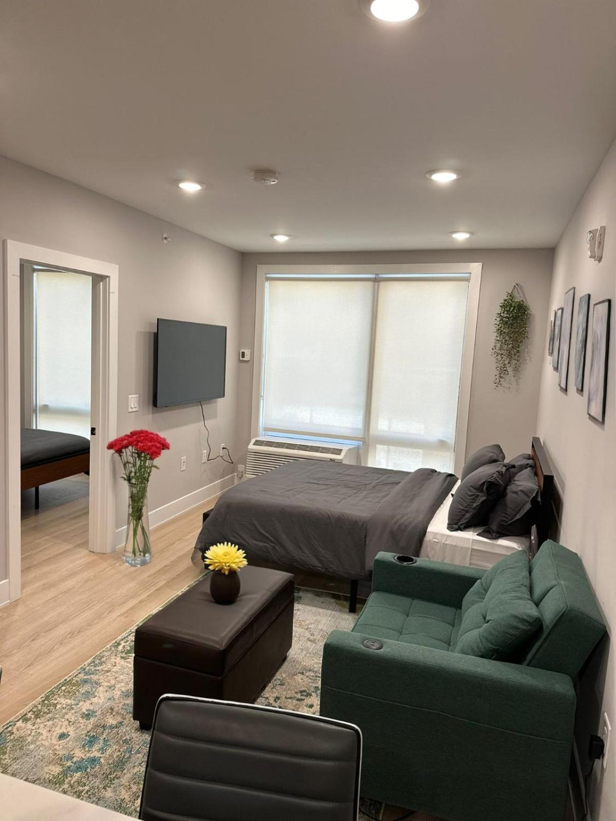Luxury Stay For Nyc Visit Jersey City 7 Min Walk Nyc Train Station מראה חיצוני תמונה