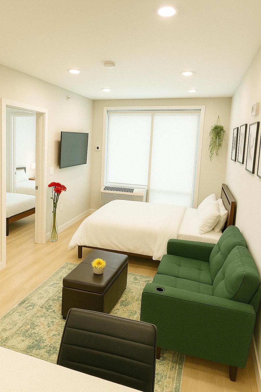 Luxury Stay For Nyc Visit Jersey City 7 Min Walk Nyc Train Station מראה חיצוני תמונה